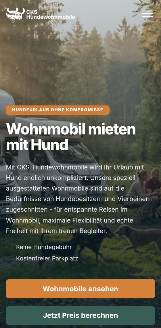 CKS Hundewohnmobile mobil